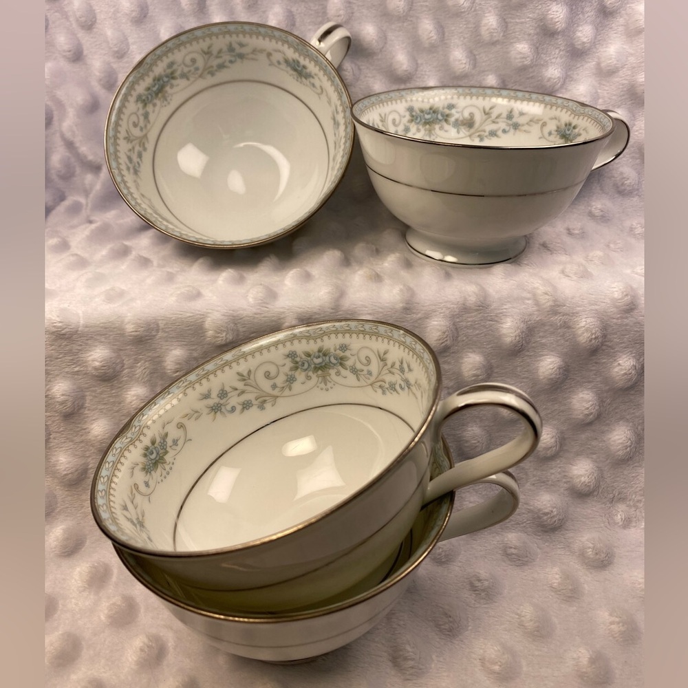 Vintage Set of 4 Noritake Colburn #6107 Coffee/Tea Cups
